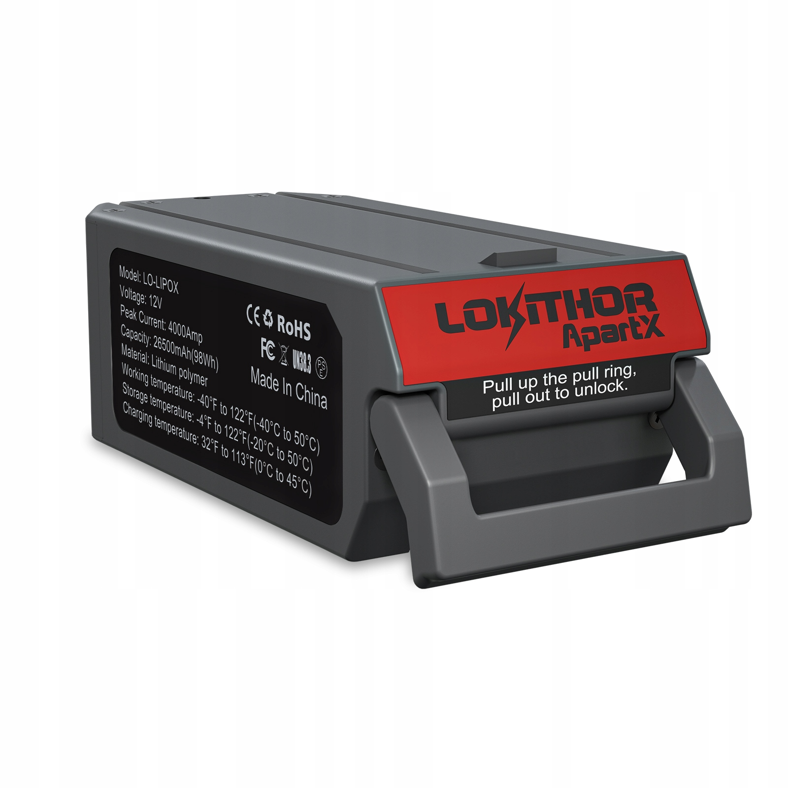 Litowo-polimerowa bateria LOKITHOR LO-LIPO 44,4 Wh